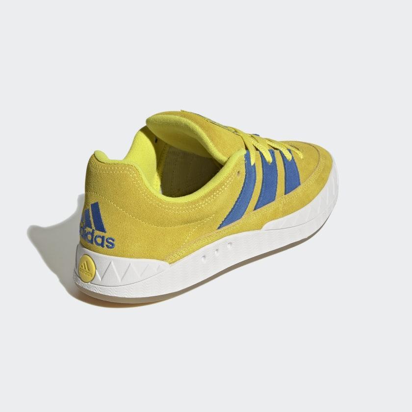商品Adidas|男款 Adimatic 运动鞋 亮黄色,价格¥363,第7张图片详细描述