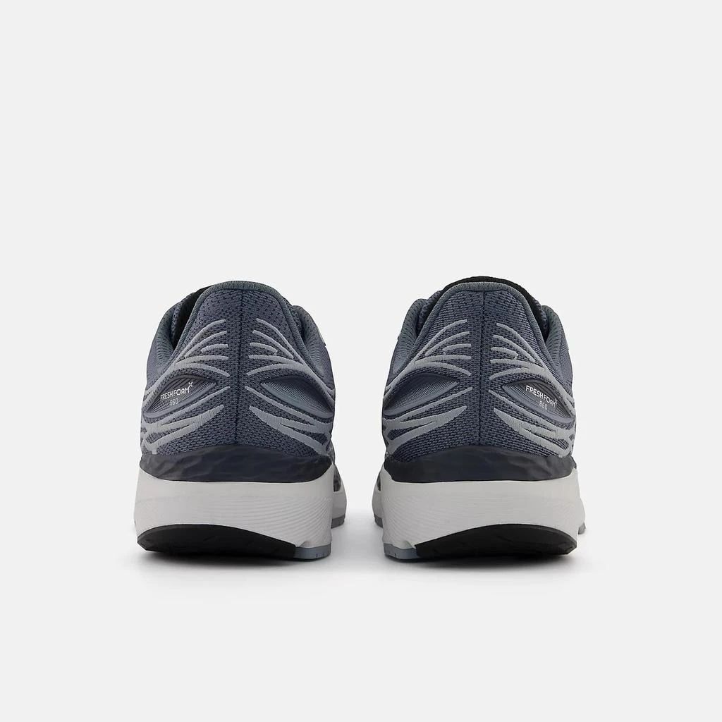 商品New Balance|Men's Fresh Foam X 860V12 Running Shoes - 2E/wide Width In Ocean Grey With Light Slate And Black,价格¥833,第4张图片详细描述