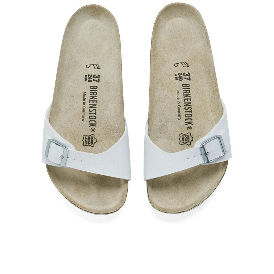 商品Birkenstock|BIRKENSTOCK WOMEN'S MADRID SLIM FIT SINGLE STRAP SANDALS - BLACK,价格¥694,第2张图片详细描述