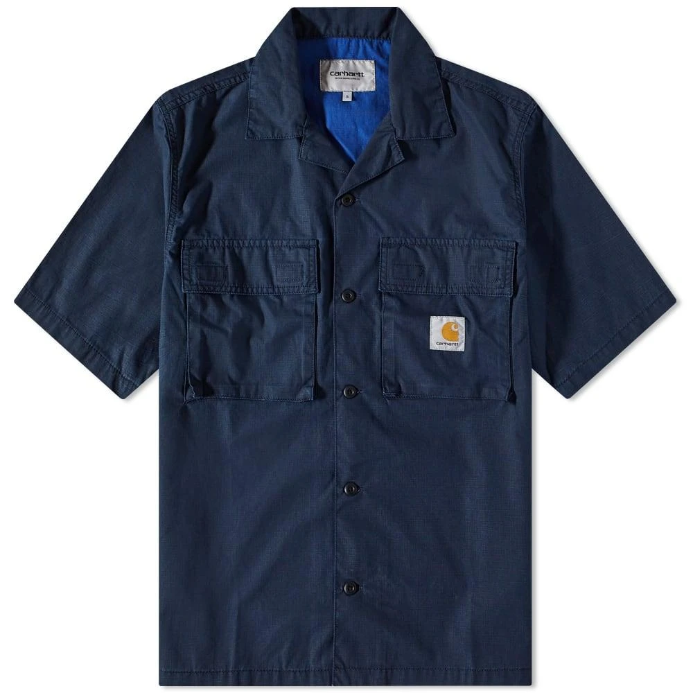 商品Carhartt|Carhartt WIP Short Sleeve Wynton Shirt,价格¥633,第1张图片