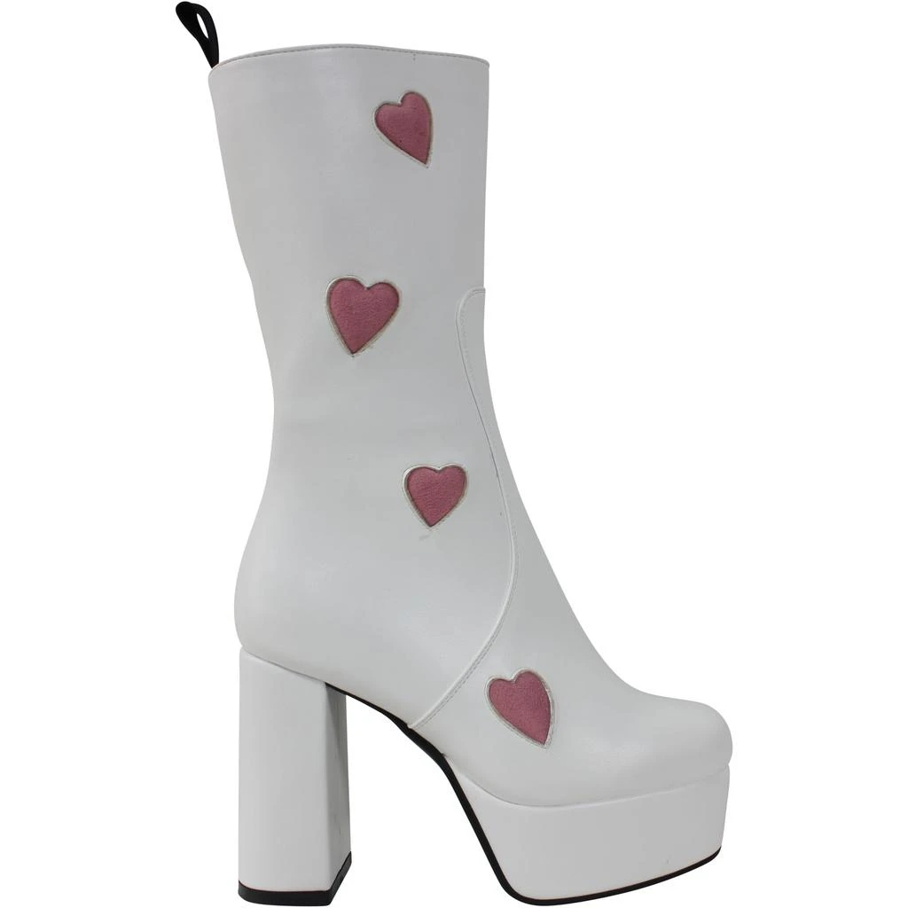 商品Lamoda|Lamoda Boot Hi Platform White  LMF1213 Women's,价格¥411,第1张图片