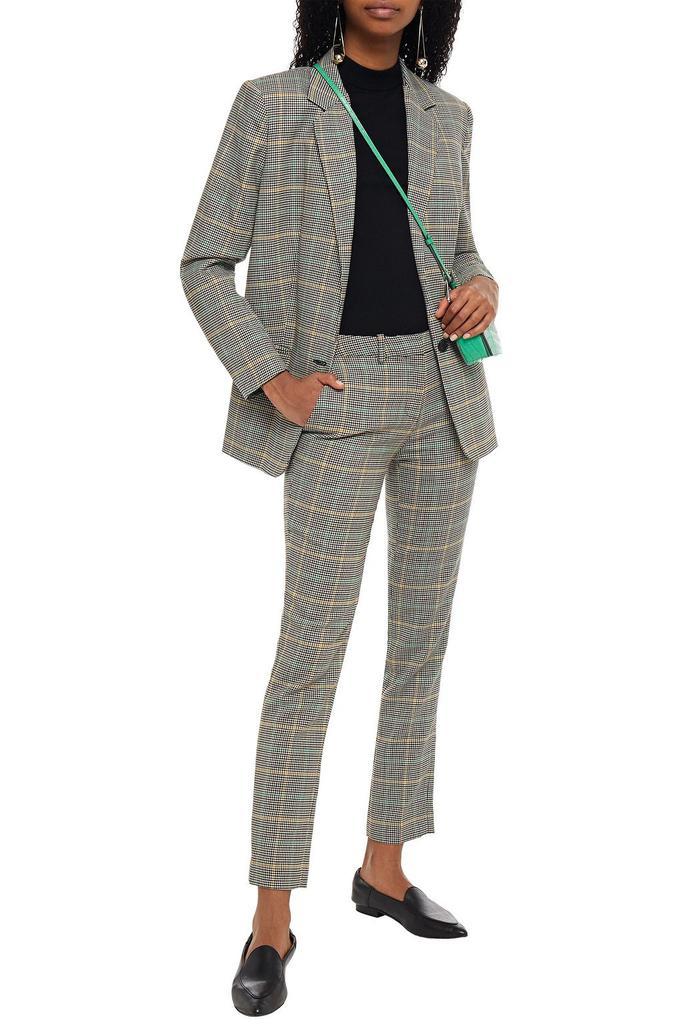 商品ba&sh|Gino Prince of Wales checked woven slim-leg pants,价格¥633,第4张图片详细描述