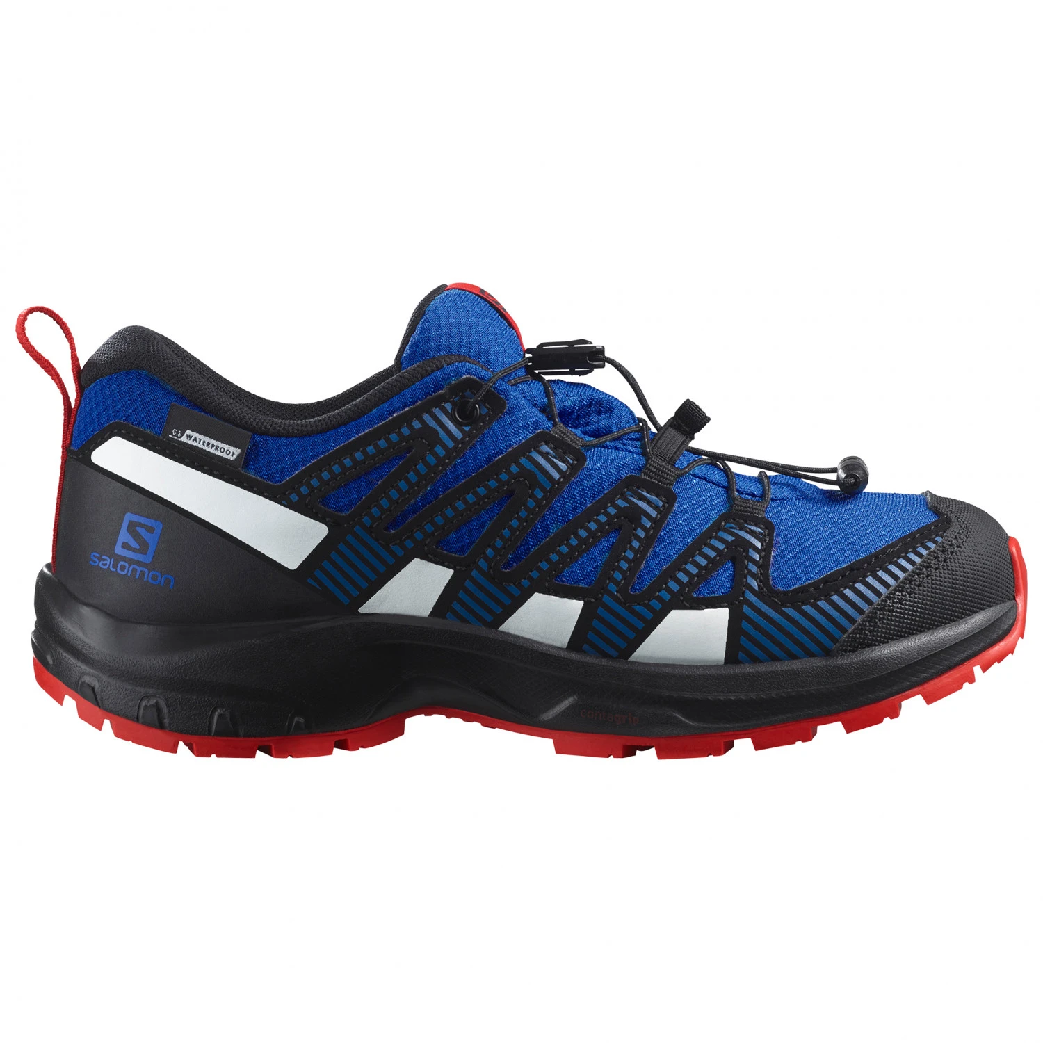 商品Salomon|Salomon 男童运动鞋 7021986LAPISBLUEBLACKFIERYRED 花色,价格¥964,第1张图片