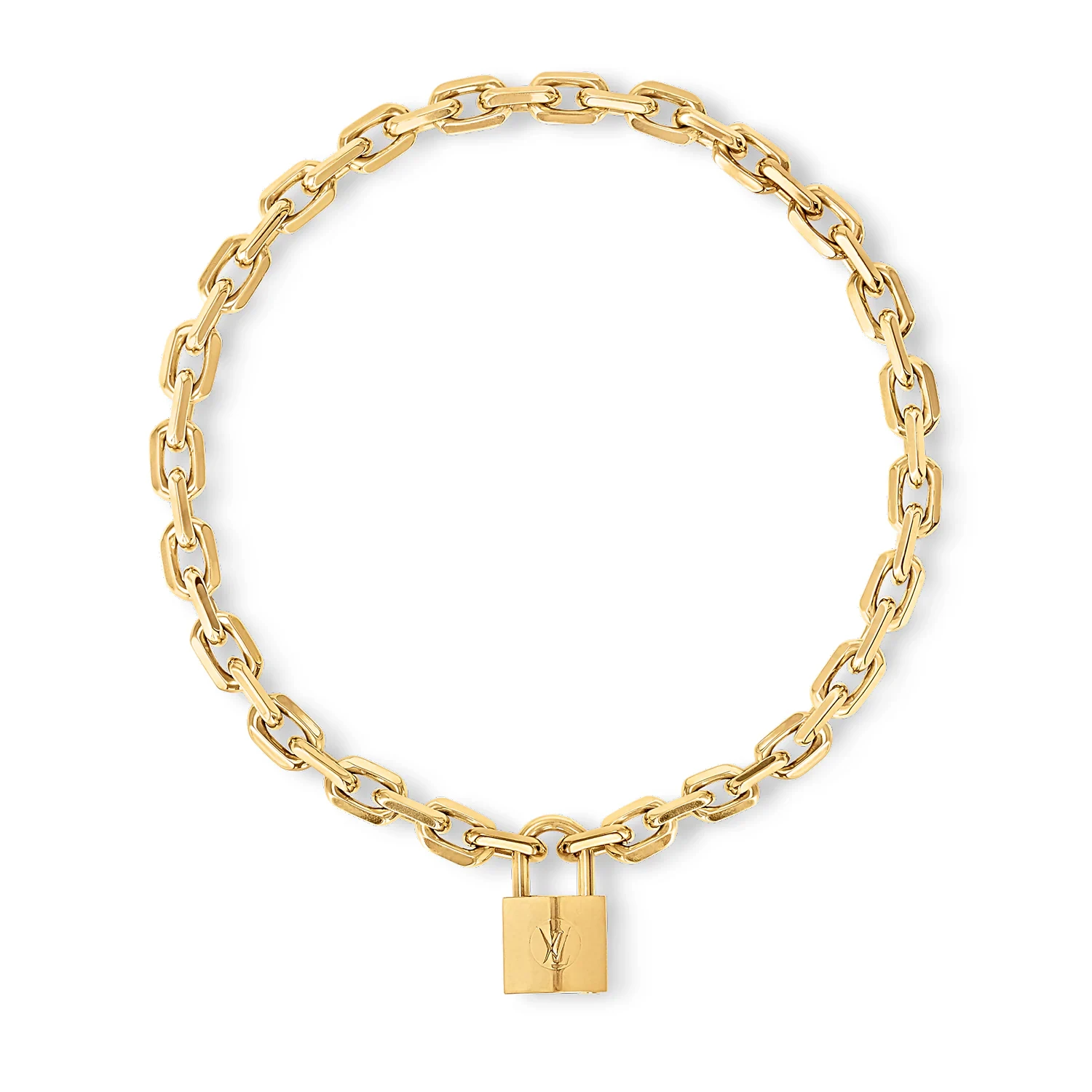 商品Louis Vuitton|【预售】 LV路易威登 25春夏 女士 项链 LV EDGE CADENAS 项链 MP2993 ,价格¥9171,第1张图片