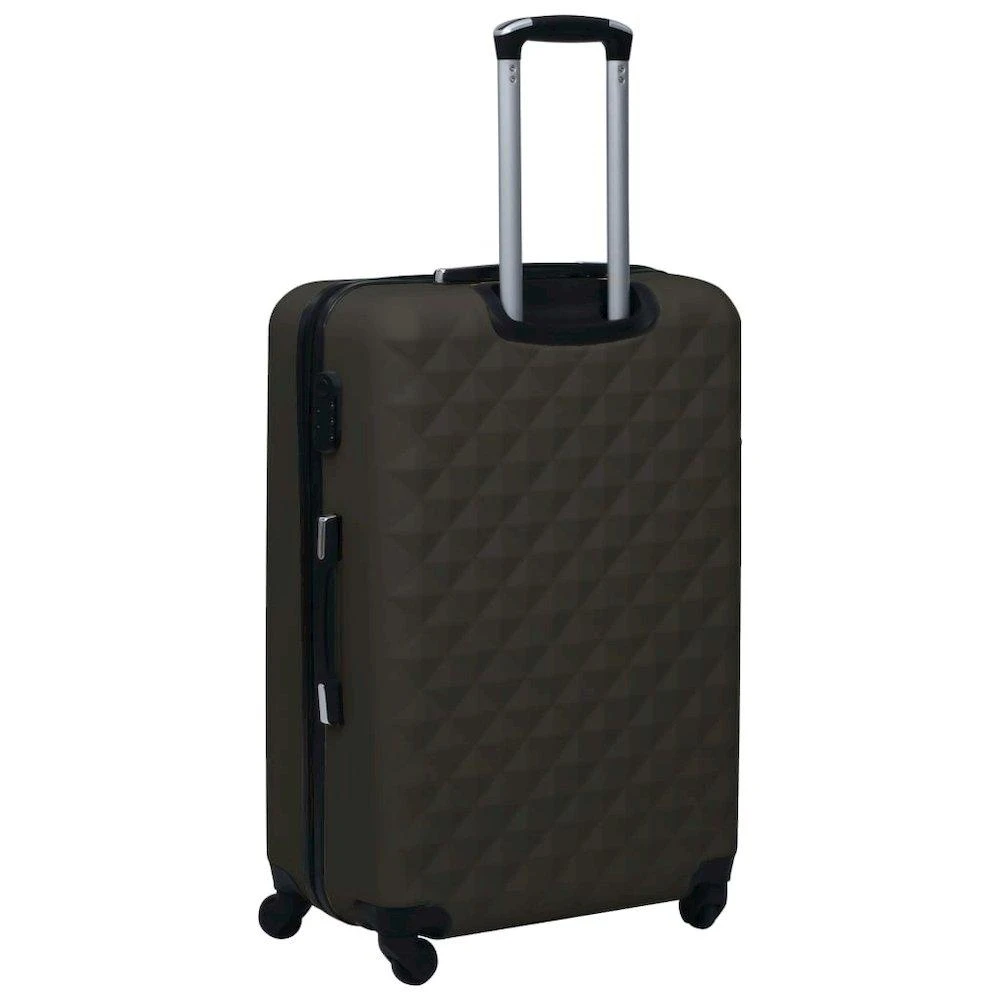 商品vidaXL|Hardcase Trolley Set 3 pcs Anthracite ABS,价格¥1572,第5张图片详细描述