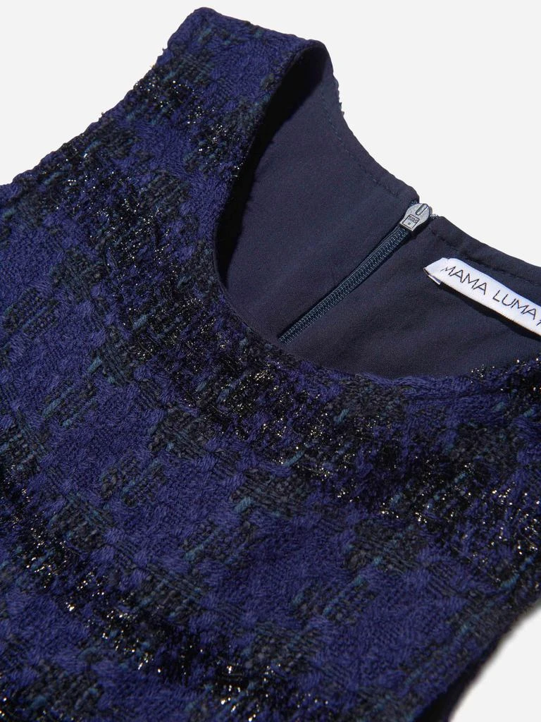 商品Mama Luma|Mama Luma Navy Girls Boucle Tulle Skirt Dress,价格¥1043,第2张图片详细描述