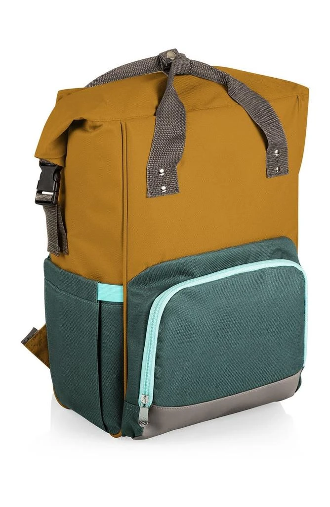 商品Picnic Time|On The Go Roll-Top Cooler Backpack,价格¥410,第3张图片详细描述
