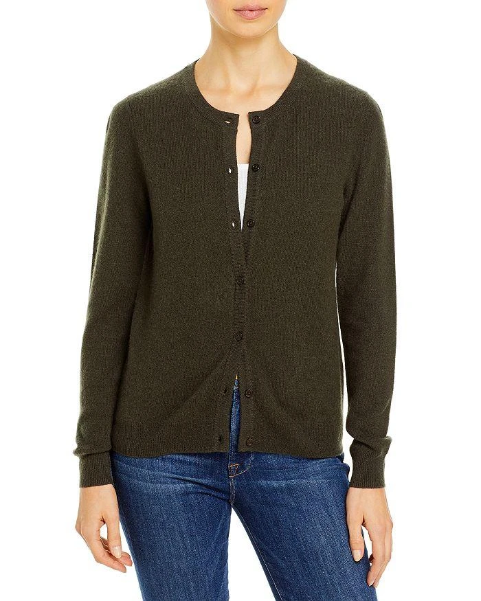 商品Bloomingdale's|圆领开士米羊绒开衫 - 布鲁明戴尔独家,价格¥453,第1张图片