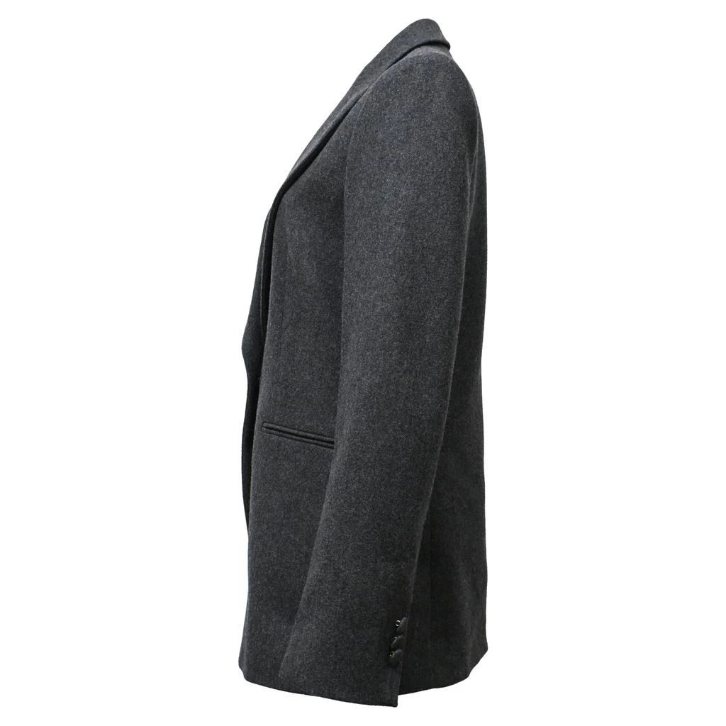商品[二手商品] Sandro Paris|Sandro x Clara Luciani Brushed Blazer In Grey Wool,价格¥3015,第2张图片详细描述