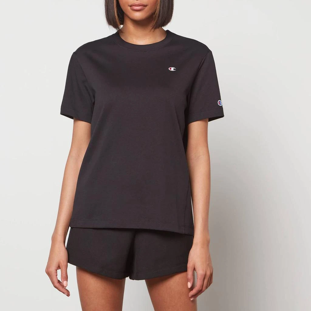 商品CHAMPION|Champion Women's Regular Small Logo T-Shirt - Black,价格¥104,第1张图片