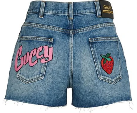 商品Gucci|Shorts with patches,价格¥7181,第3张图片详细描述