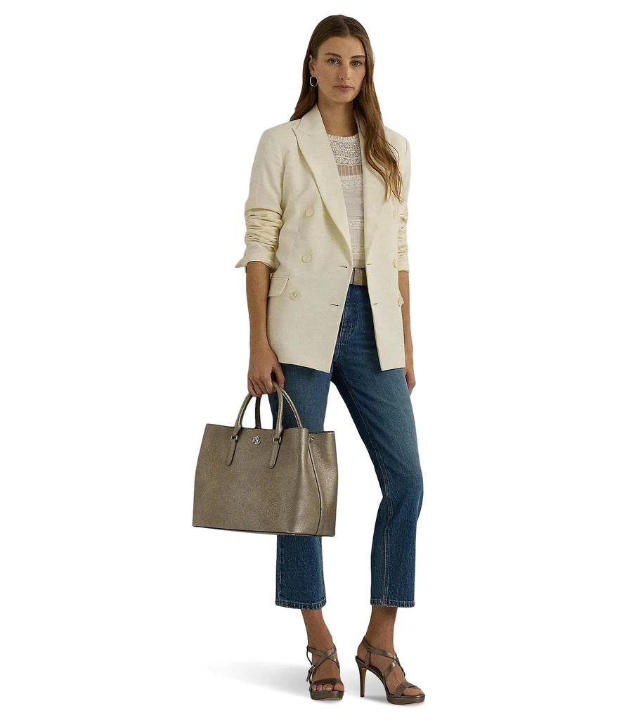 商品Ralph Lauren|Double-Breasted Wool Crepe Blazer,价格¥1943,第4张图片详细描述