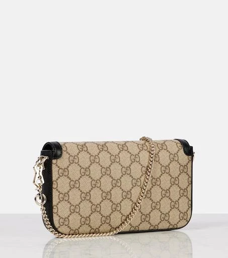 商品Gucci|Gucci Horsebit 1955 S号单肩包,价格¥14497,第4张图片详细描述
