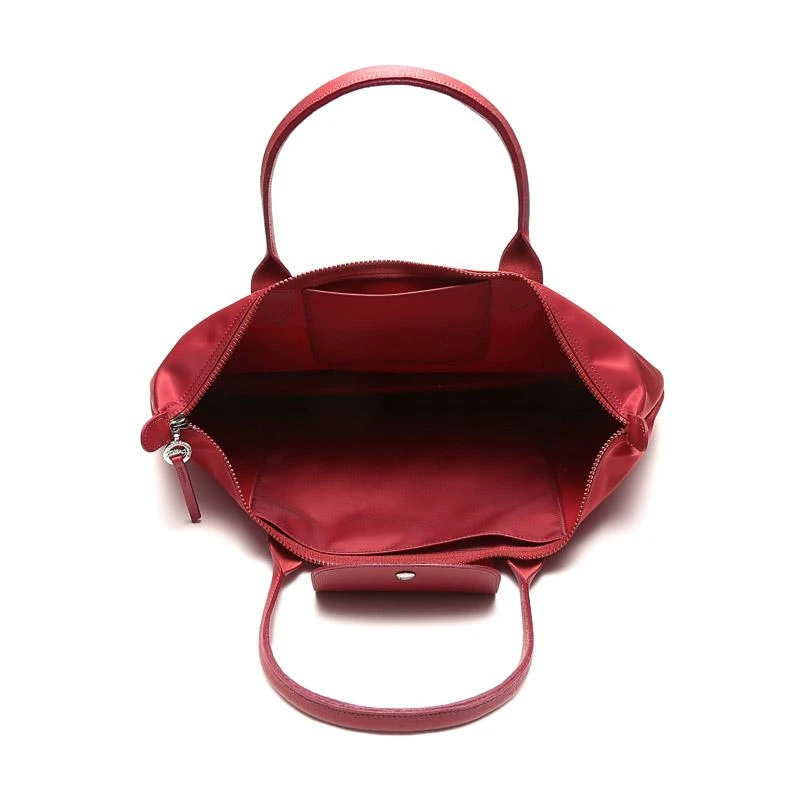 商品[国内直发] Longchamp|珑骧 LONGCHAMP 奢侈品 女士LE PLIAGE NEO系列大号红色织物长柄手提单肩包饺子包 1899 598 545,价格¥766,第8张图片详细描述