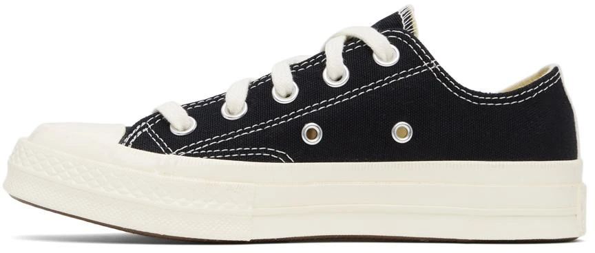 商品Comme des Garcons|Black Converse Edition Half Heart Chuck 70 Low Sneakers,价格¥1105,第3张图片详细描述