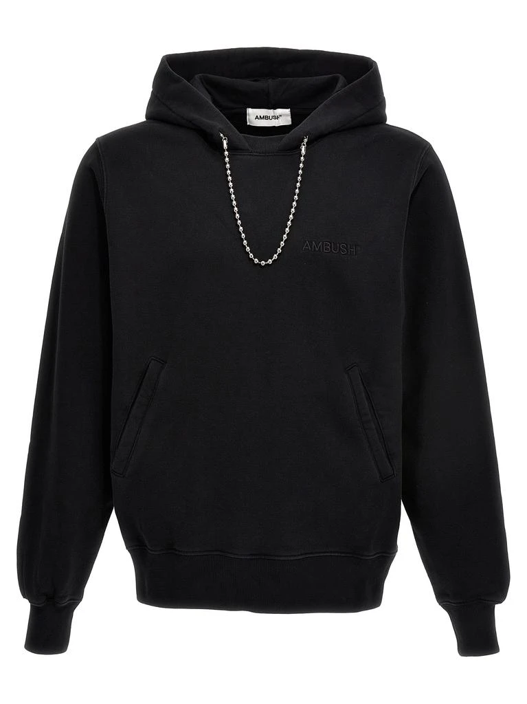 商品Ambush|Ballchain Sweatshirt Black,价格¥2313,第1张图片