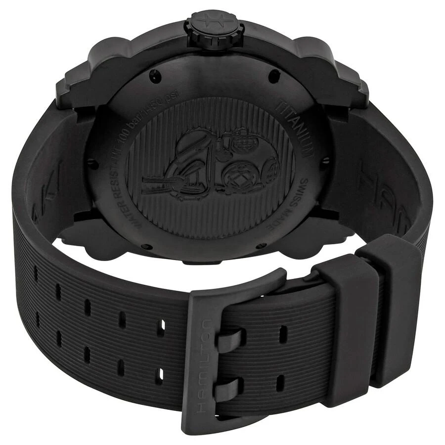 商品Hamilton|Khaki Navy Automatic Black Dial Men's Watch H78505330,价格¥10454,第3张图片详细描述