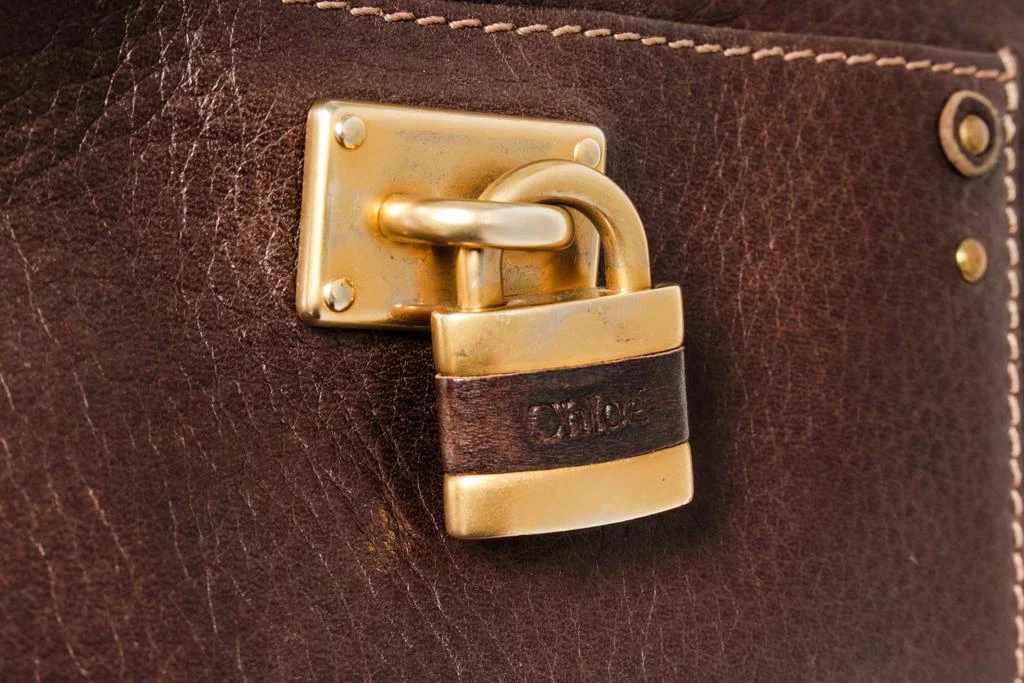 商品[二手商品] Chloé|Chloe Brown Leather Paddington Zippy Wallet,价格¥3109,第5张图片详细描述