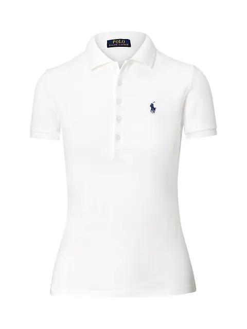 商品Ralph Lauren|Stretch Cotton Polo Shirt,价格¥809,第1张图片
