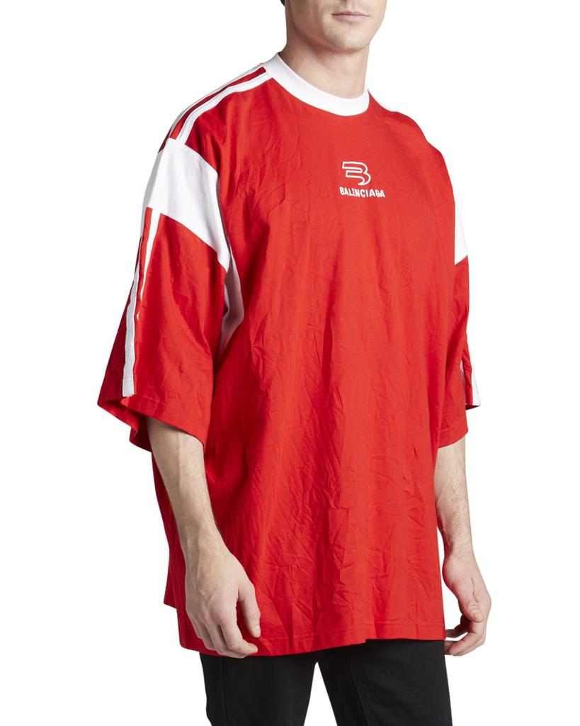 Men's Sporty Boxy T-Shirt商品第1张图片规格展示