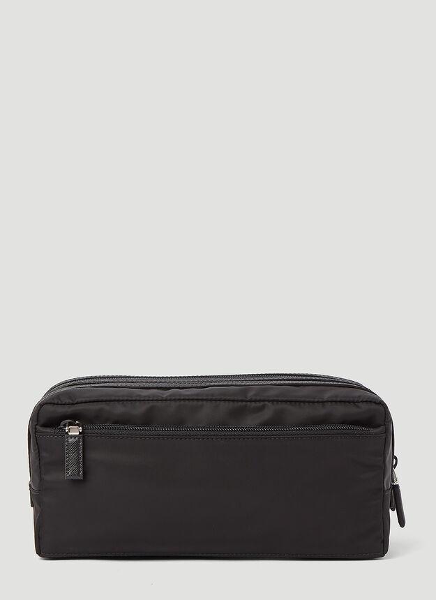 Re-Nylon Travel Pouch in Black商品第3张图片规格展示