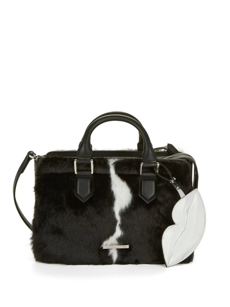 商品KENDALL & KYLIE|Claire Faux-Fur Satchel,价格¥887,第1张图片