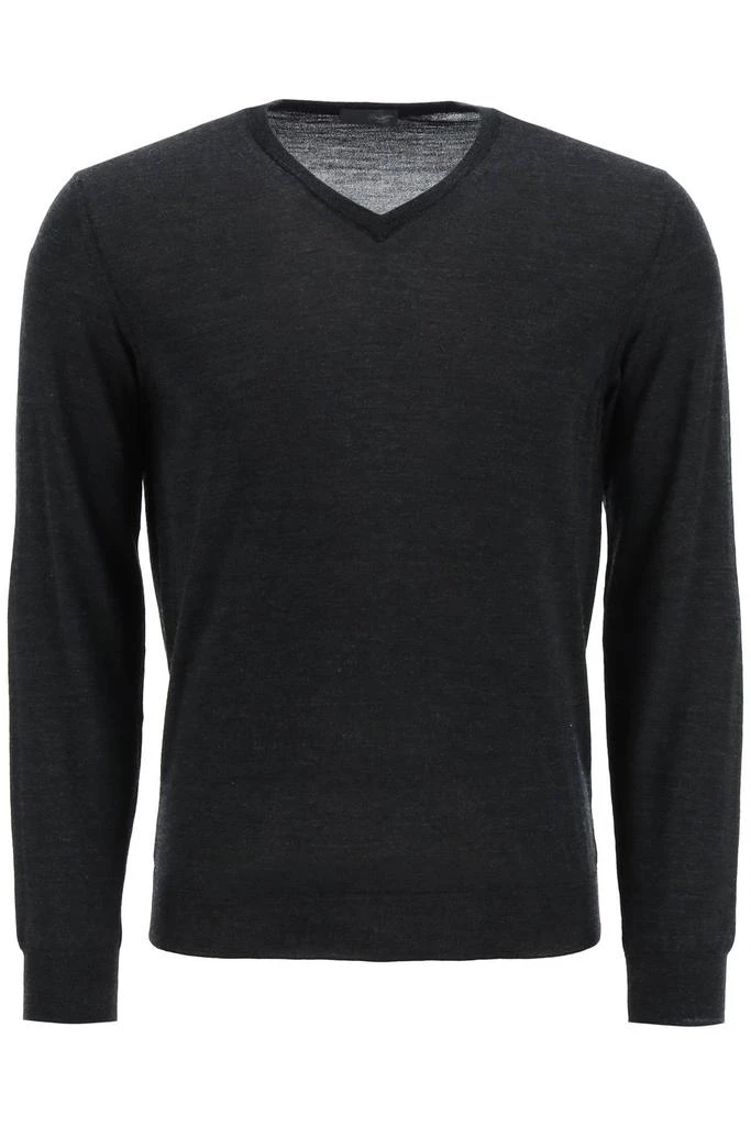 商品DRUMOHR|Drumohr super fine merino wool v-neck sweater,价格¥1448,第1张图片