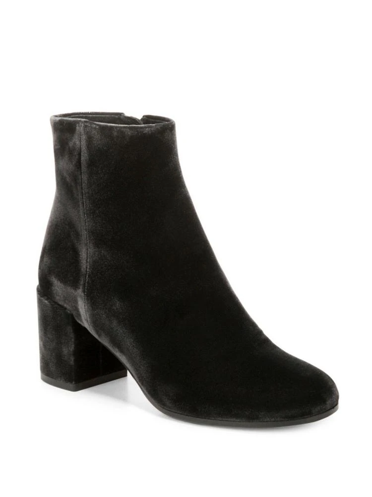 商品Vince|Vince - Blakely Velvet Booties,价格¥1185,第1张图片