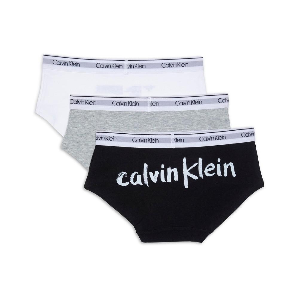 商品Calvin Klein|Big Girls Hipster, Pack of 3,价格¥113-¥147,第4张图片详细描述