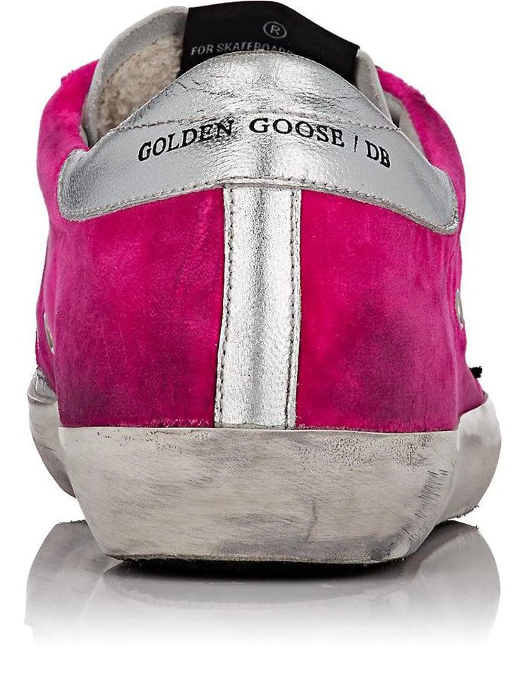 商品Golden Goose|女士 Superstar 丝绒休闲鞋,价格¥1540,第5张图片详细描述