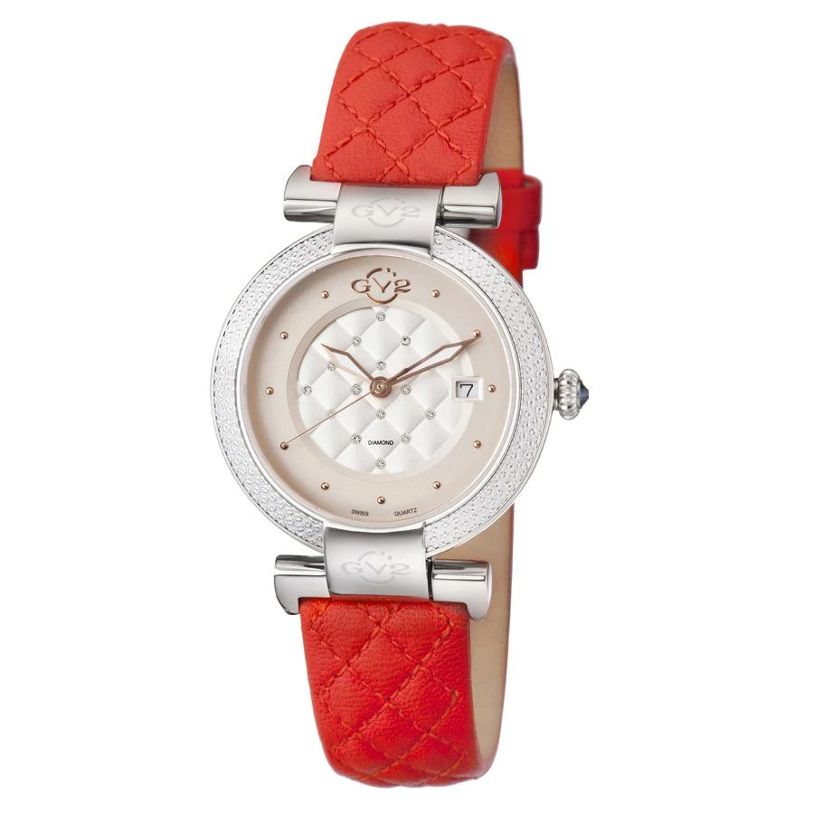 商品Gevril|Berletta White Dial Ladies Watch 1500-L4,价格¥3139,第1张图片