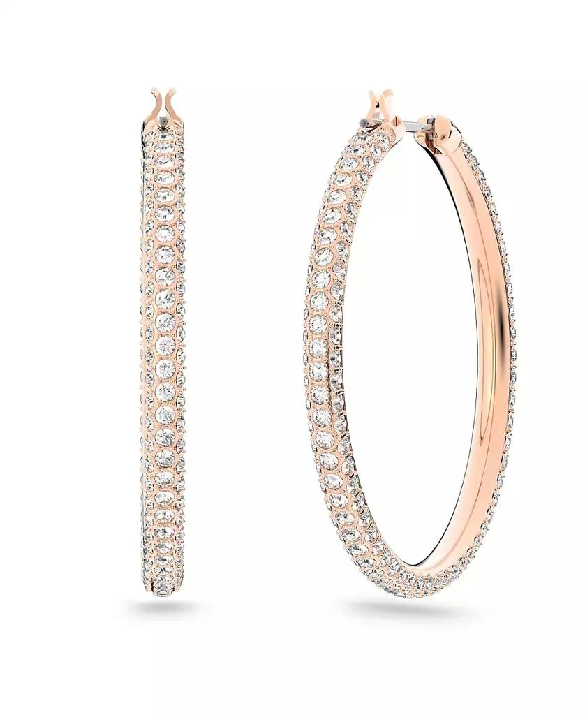 商品Swarovski|Stone Hoop Earrings,价格¥1106,第2张图片详细描述