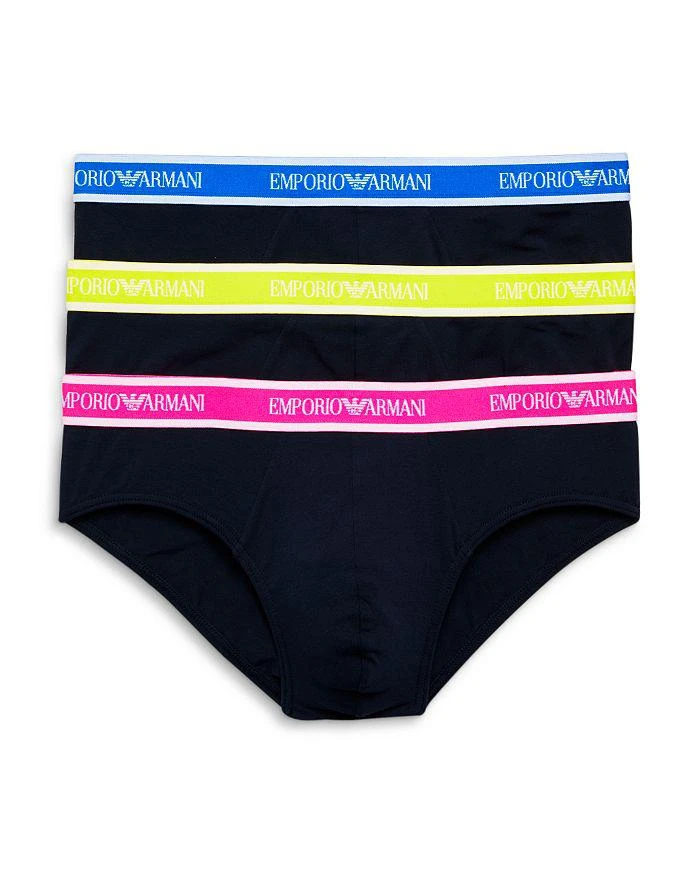 商品Emporio Armani|Knit Briefs, Set of 3,价格¥290,第1张图片