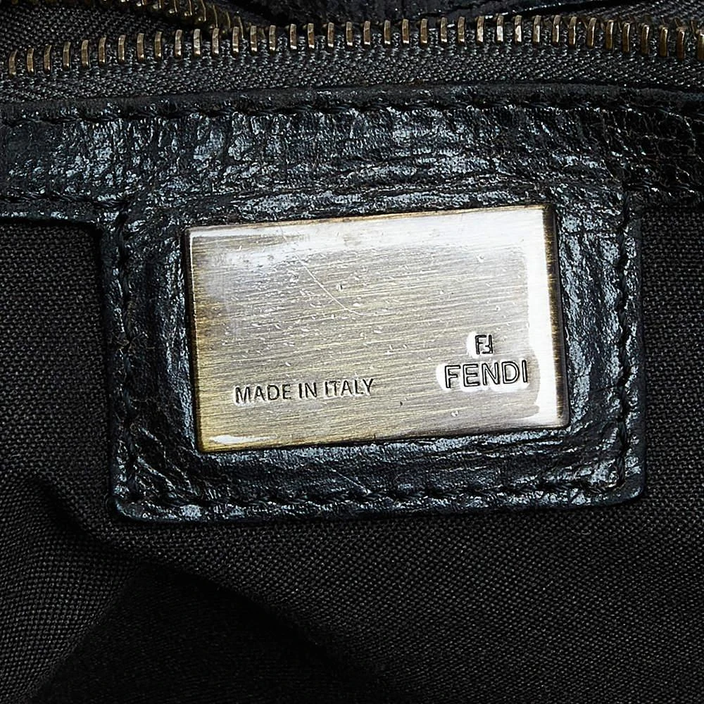 Fendi Dark Brown Leather De Jour Media Crisp Satchel 商品