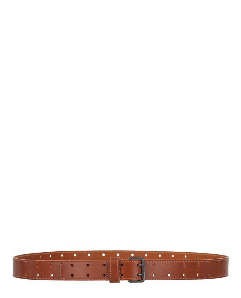 商品Yves Saint Laurent|Mens Leather Belt,价格¥1078,第1张图片