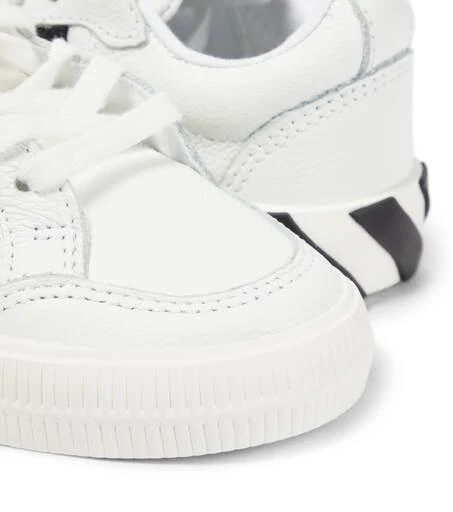 商品Off-White|Low Vulcanized皮革运动鞋,价格¥2238,第4张图片详细描述