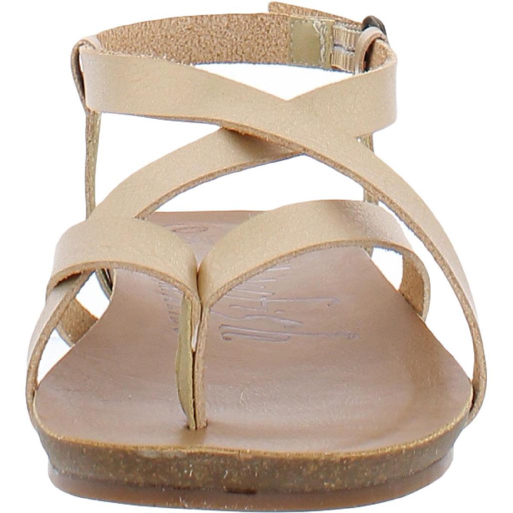 Blowfish Girls Granola Faux Leather Metallic Footbed Sandals商品第5张图片规格展示