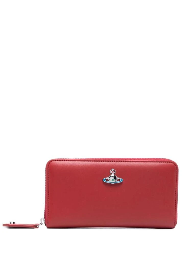 商品Vivienne Westwood|Vivienne Westwood Womens Red Other Materials Wallet,价格¥1893,第1张图片