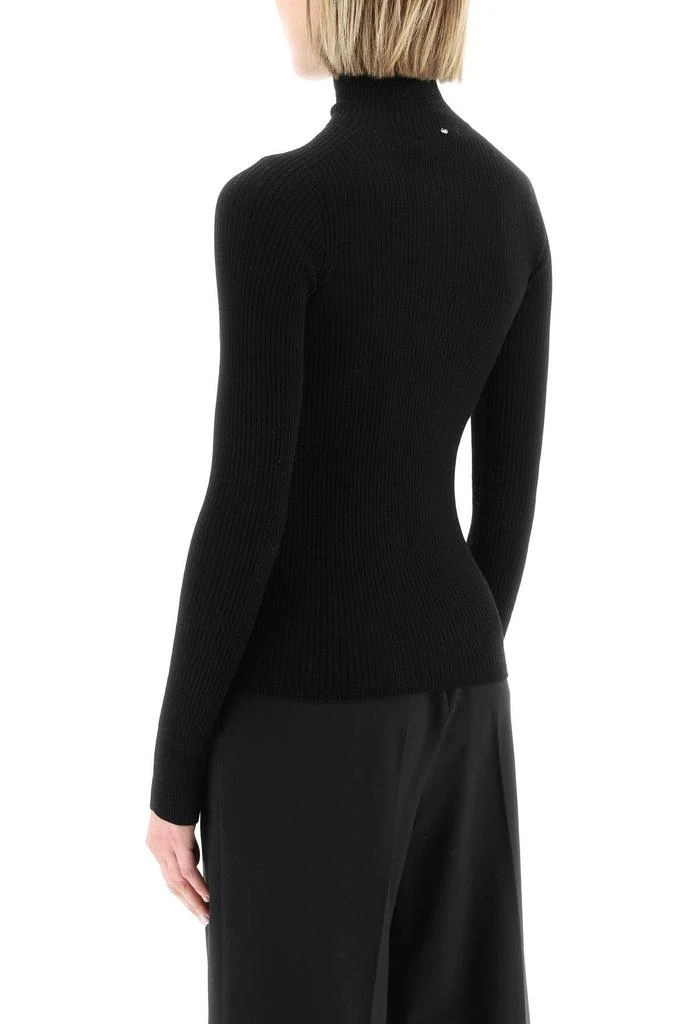 商品Max Mara|RIBBED VIRGIN WOOL TURTLENECK SWEATER,价格¥1297,第4张图片详细描述