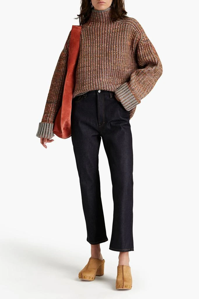 商品Acne Studios|Ribbed wool-blend turtleneck sweater,价格¥2371,第4张图片详细描述