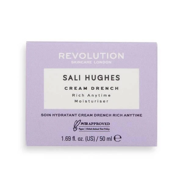 商品Revolution|Revolution X Sali Hughes Cream Drench Rich Anytime Moisturiser 50ml,价格¥109,第5张图片详细描述
