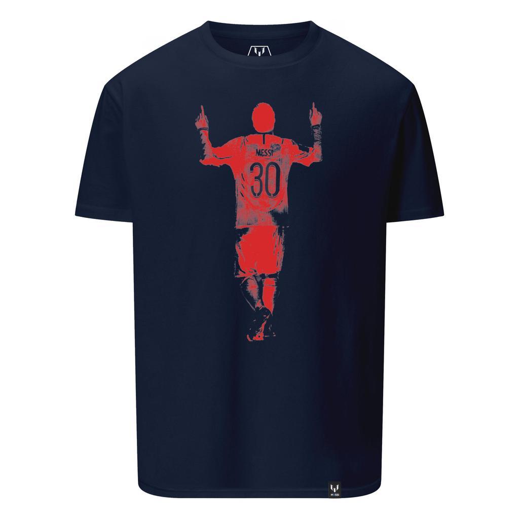 商品The Messi Store|30 Messi Neon T-Shirt - US/CA - Navy,价格¥368,第1张图片