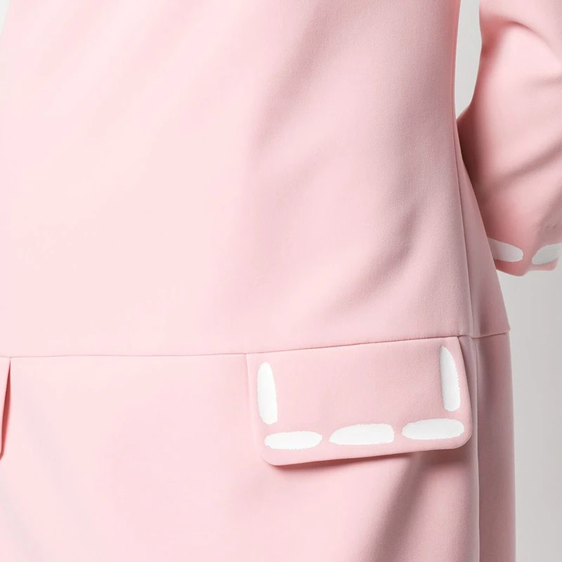 Moschino 莫斯奇诺 女士浅粉色短款迷你连衣裙 EA0468-0524-1224 商品