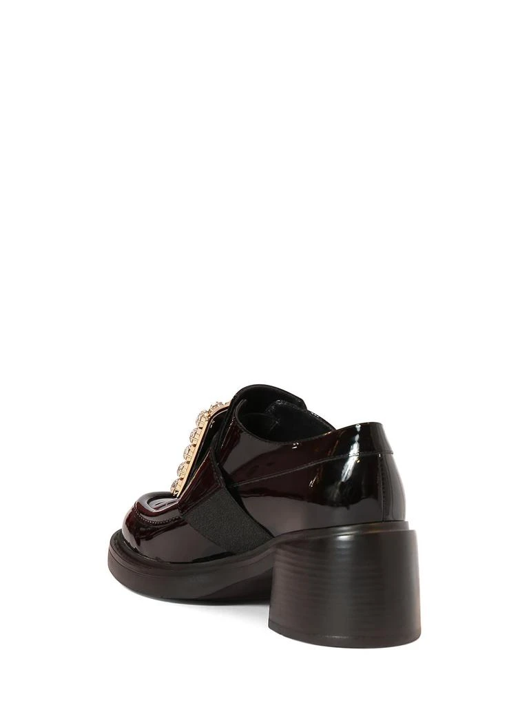 商品Roger Vivier|60mm Viv Rangers Patent Leather Loafers,价格¥13532,第2张图片详细描述