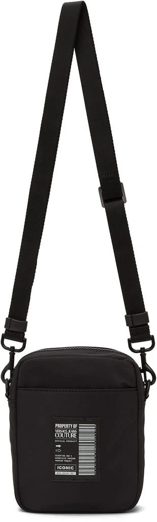 商品Versace|Black Range Logo Type Messenger Bag,价格¥1082,第3张图片详细描述