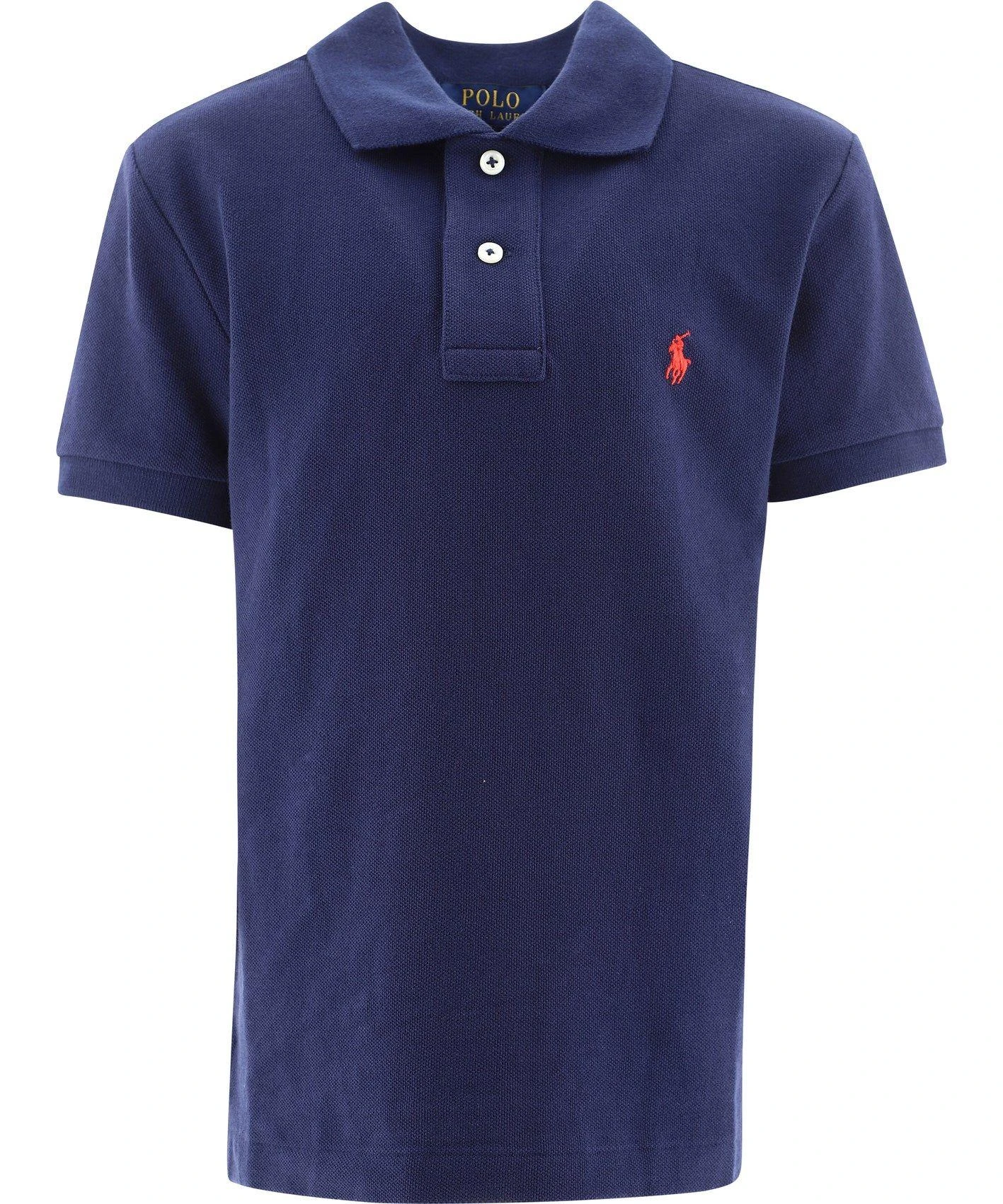 商品Ralph Lauren|Ralph Lauren 女士POLO衫 323547926004-0 蓝色,价格¥886,第1张图片