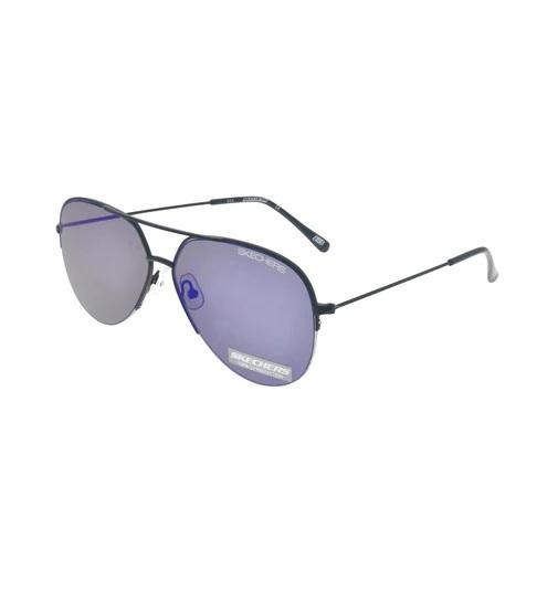 Skechers Blue Aviator Mens Sunglasses SE6052 02X 60商品第1张图片规格展示