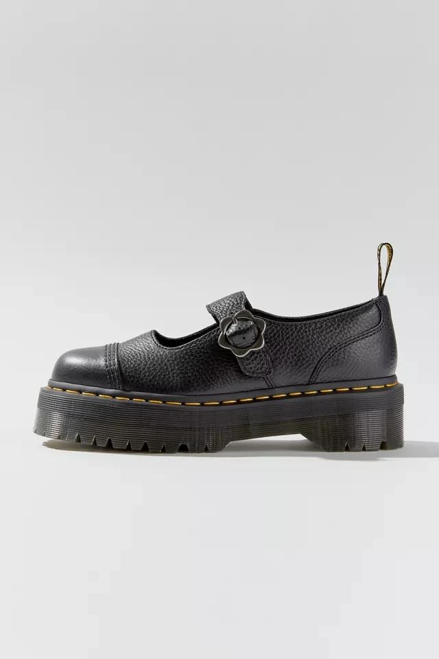 商品Dr. Martens|Dr. Martens Addina Flower Buckle Leather Platform Shoe,价格¥967,第5张图片详细描述