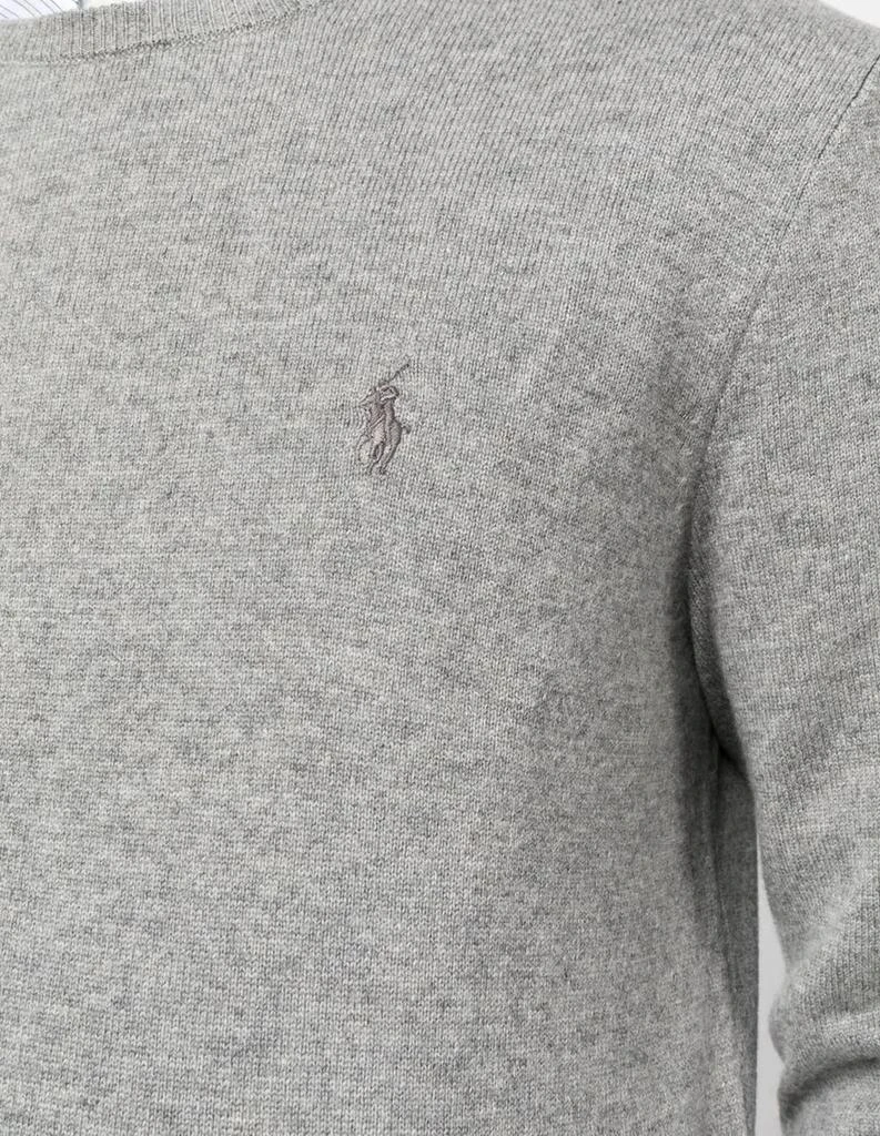 商品Ralph Lauren|Ralph Lauren Grey Wool Jumper,价格¥1442,第3张图片详细描述