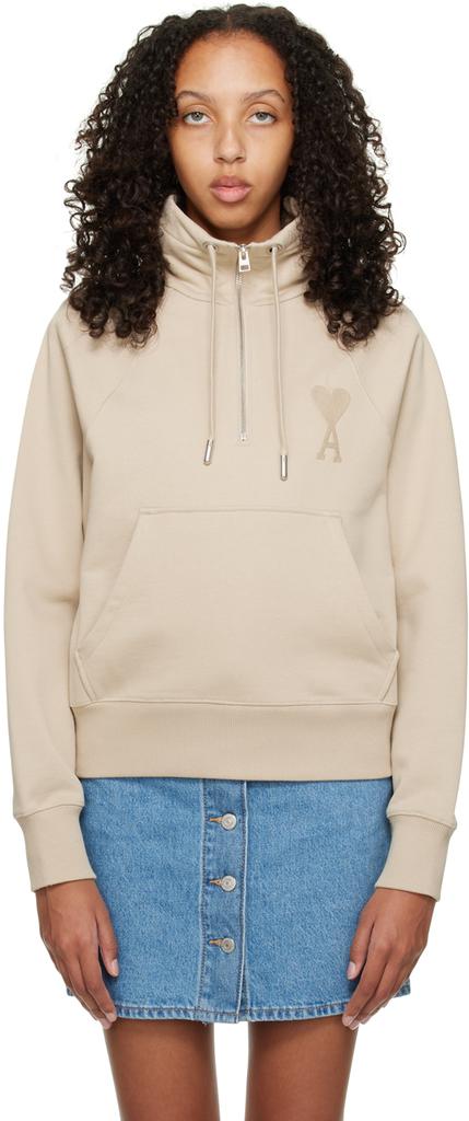 Beige Ami De Cœur Sweatshirt商品第1张图片规格展示